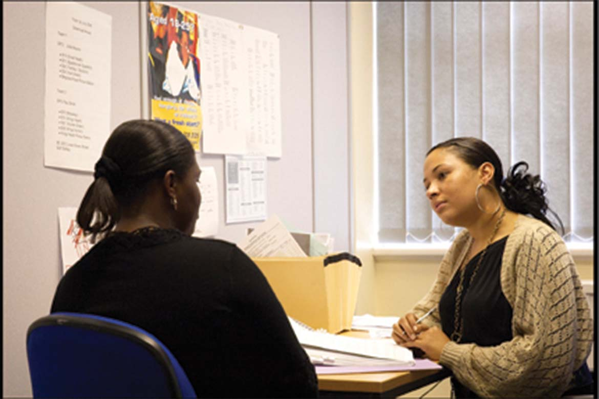 Probation service working with victims