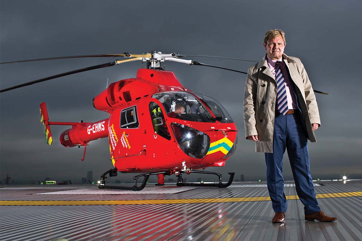 CIS Security boss races for London's Air Ambulance