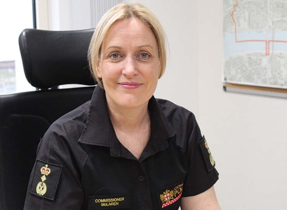 Angela McLaren Commissioner City of London Police