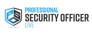 Professional security officer live logo